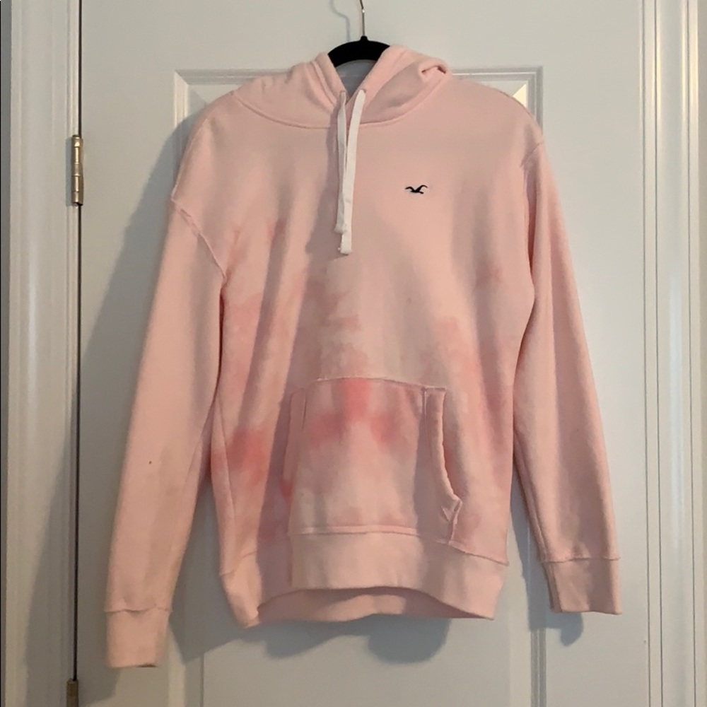 Pink Tie-Dye Hoodie